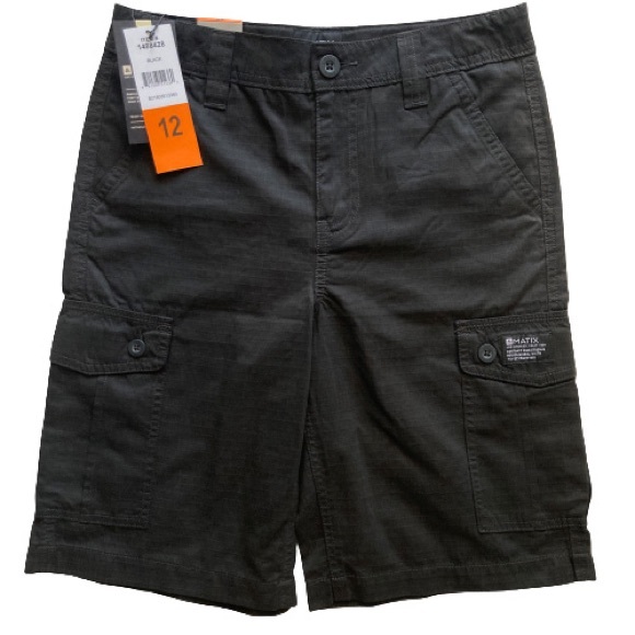 Matix Bottoms Matix Youth Bermuda Cargo Shorts Boys Size 2 Color Black Nwt Poshmark